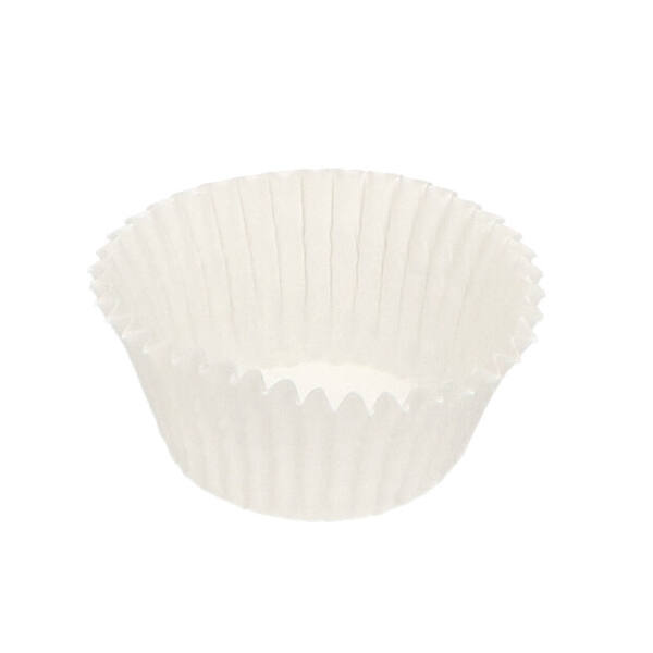 Bonboncaisses greaseproof wit ø 70/30 mm