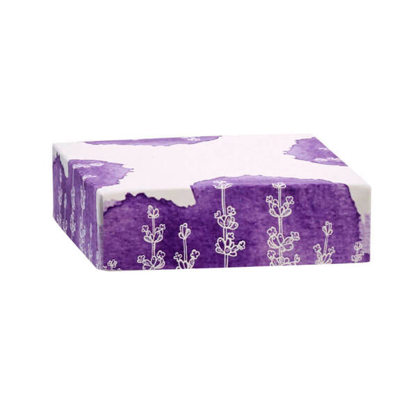 CubeBox® deksel 250 gram lavendel 80x80x75 mm
