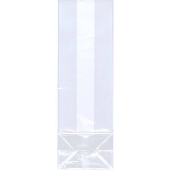 Blokbodemzakken OPPC 40 mµ 95+2x40x370 mm