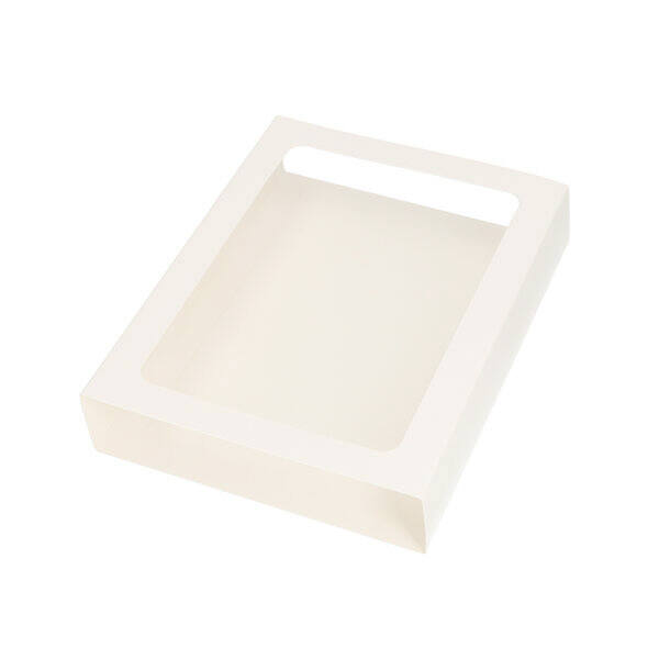 Chocoladeletterdozen GK1 sleeve met venster 154x114x31 mm