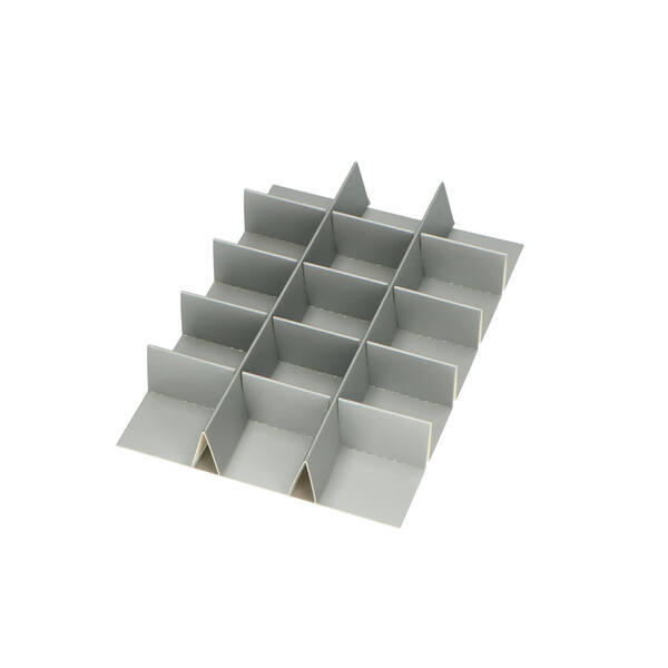 Interieur zilver 15-vaks voor GK7 175x120 mm