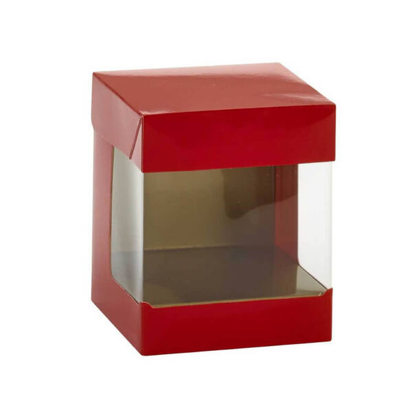 Display cube rood 240x240x250 mm
