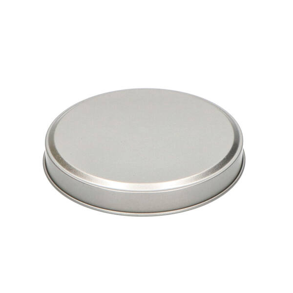 Deksel ø110mm zilver