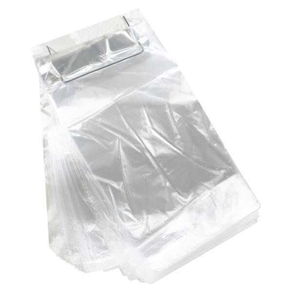 Beugelzakken DPP® 27 mµ transparant 215x550/40+40 mm