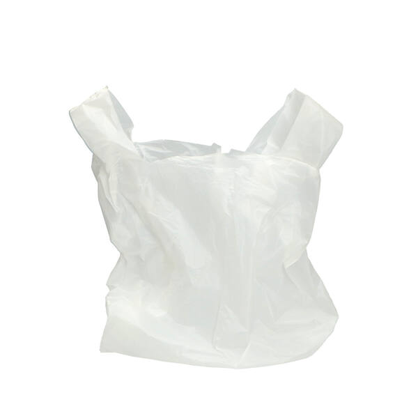 Draagtassen HDPE hemd superbags wit 280+2x70x500 mm