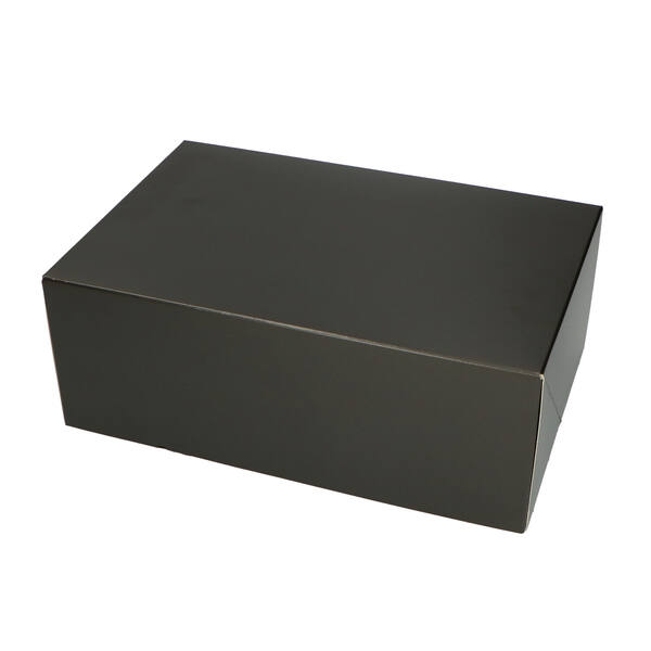 Gebaksdozen 240x160x90 mm 6P zwart neutraal FSC