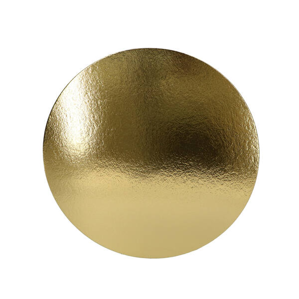 Goudkartons goud/wit dikte 1,5 mm ø 260 mm