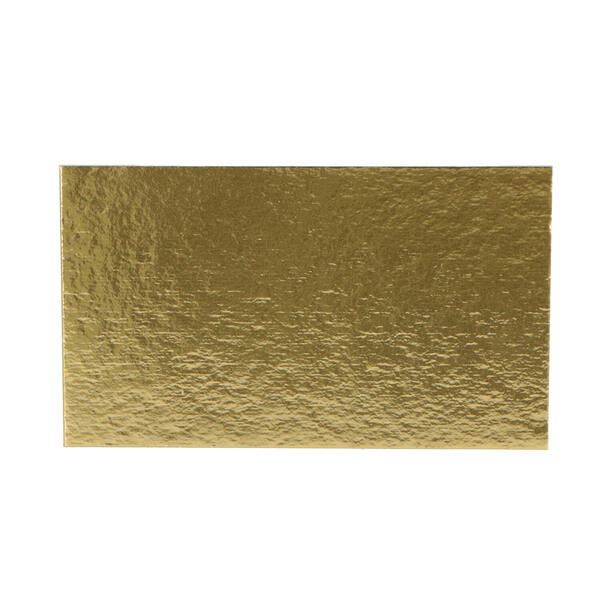 Goudkartons voor blokbodemzakje PPBB280 58x98 mm met rechte hoeken