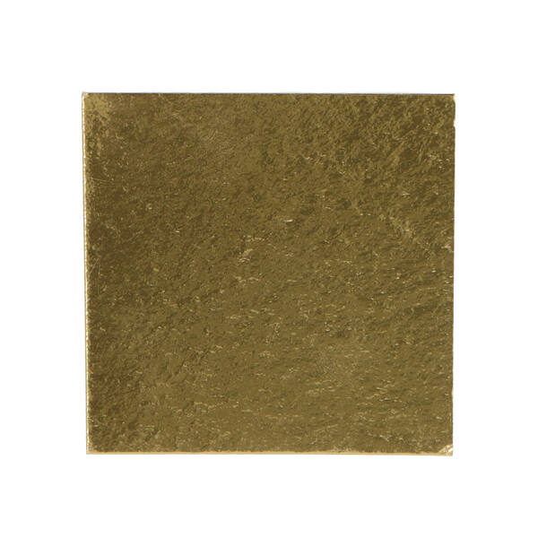 Goudkartons gesneden kaarten goud/wit 1 mm dik 75x75 mm