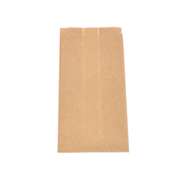Koekzakken 0,5 pond bruin ongebleekt ersatz 105+2x40x270 mm