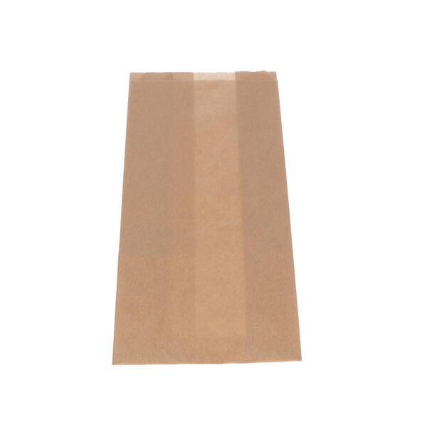 Koekzakken 1 pond bruin ongebleekt ersatz 140+2x40x320 mm