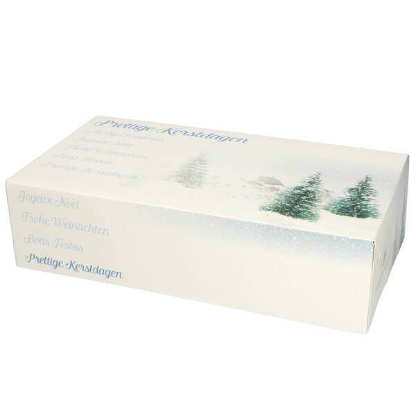 Kerststoldozen 1,5 pond 'Ooh, denneboom…' 300x160x80 mm 6P