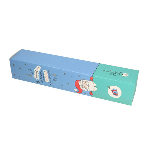 Kerststaafdozen 'Happy Santa' 320x60x60 mm