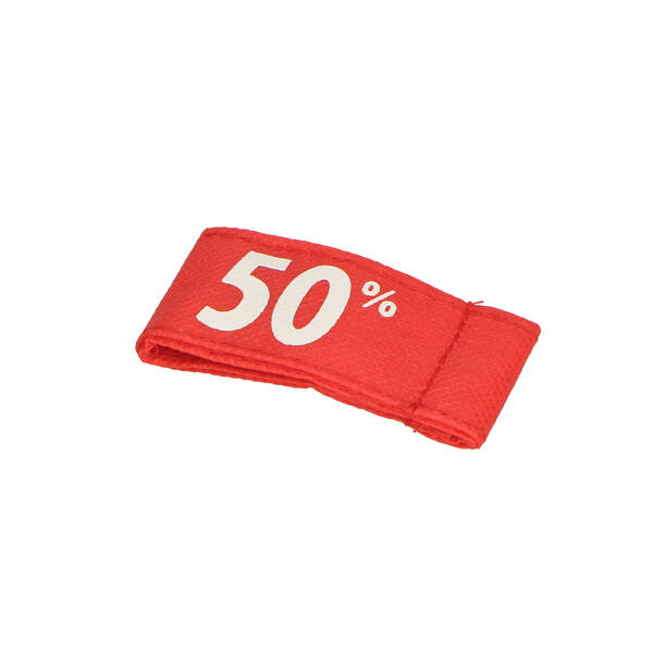 Labels non woven four layers 100 micron red 60x30 mm (50% korting)