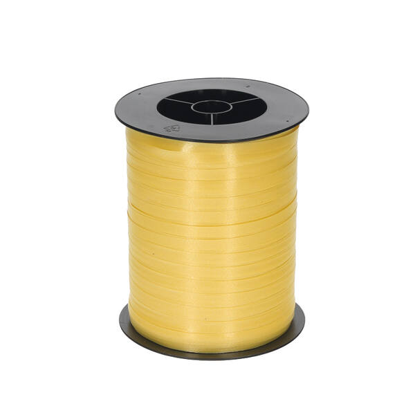 Linten krul geel 5mm x 500mtr