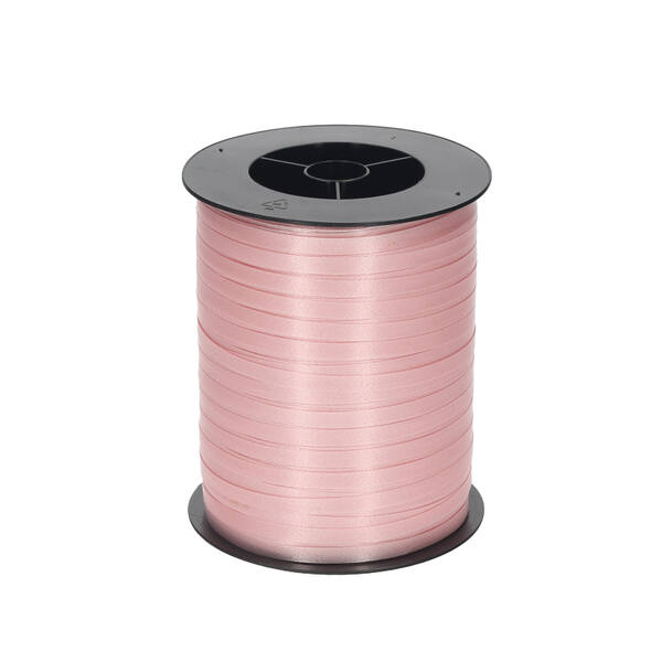Linten krul roze 5mm x 500mtr