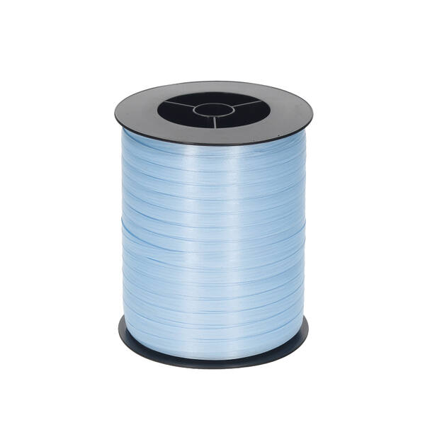 Linten krul blauw 5mm x 500mtr
