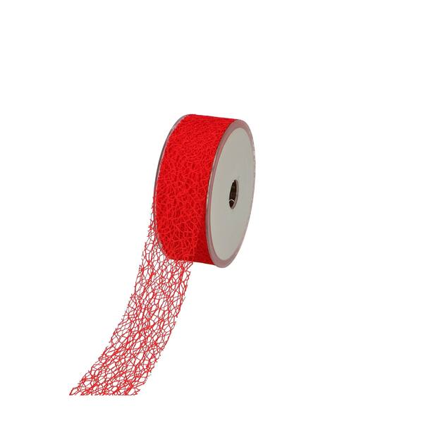 Lint crispy rood 38 mm x 20 mtr. 8.HNC35.65