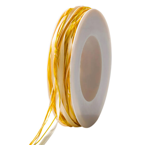 Lint ijzerdraad geel en wit (912) 4 mm x18 m 7826.004.912.18