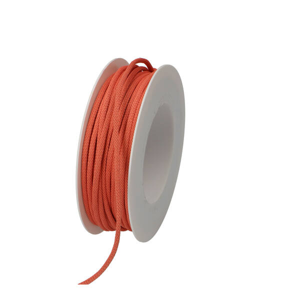 Koord met ijzerdraad peach 1 mm x 15 m 9416-003-76-15