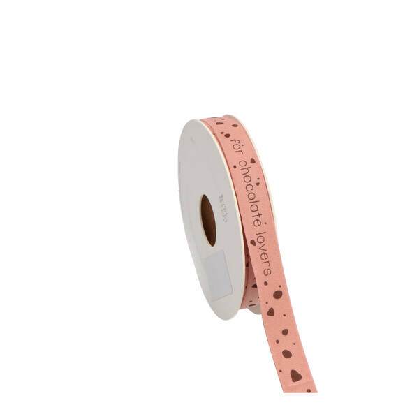 Lint 'Vellu Chocolate' lichtbruin 15 mm x 5 m 53720515-12