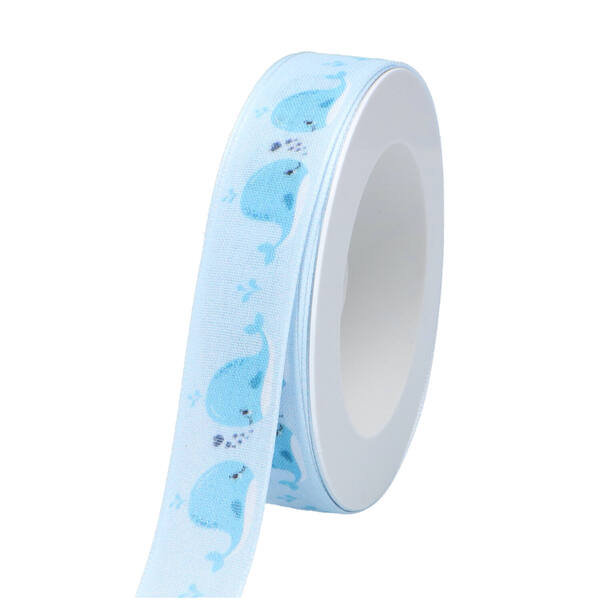 Lint 'Babywalvis' blauw 25 mm x 20 m 417a02531.0020
