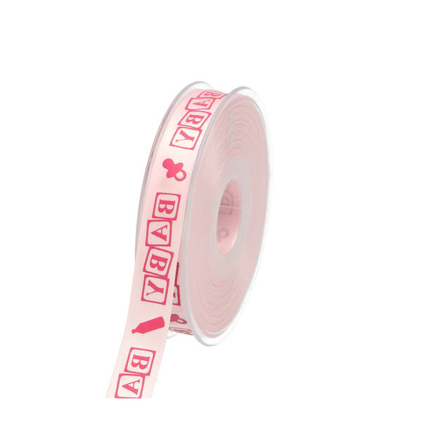 Lint baby roze 15 mm x 25 m 804192150