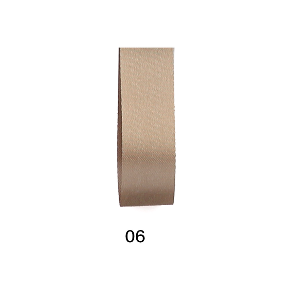 Lint Pack Satin slit edge brons (06) 25 mm x 100 m
