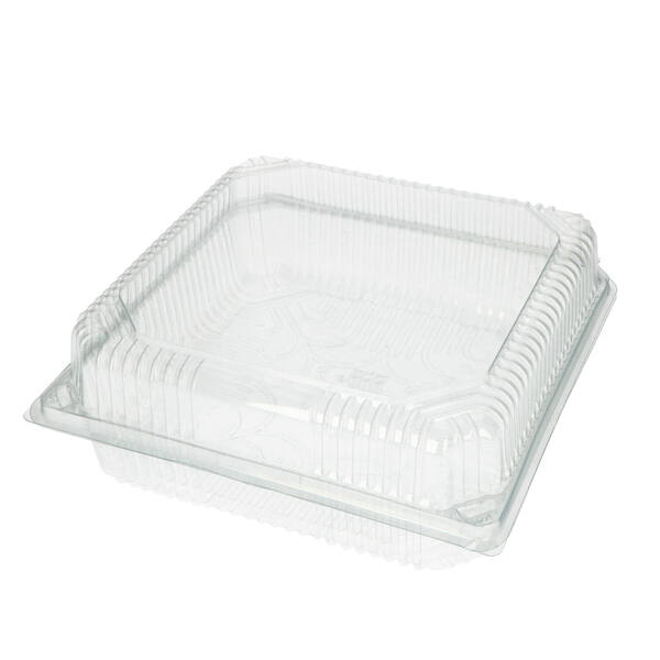Blisters bodem en deksel RPET 215x215x80 mm transparant