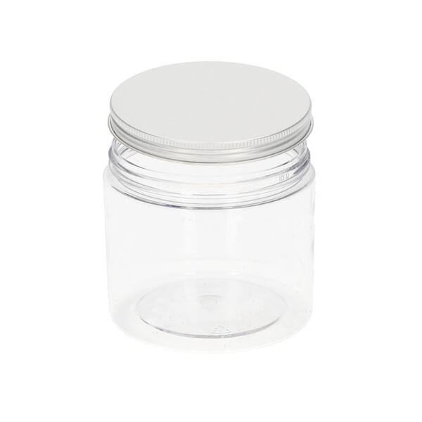Pot PET met aluminium schroefdeksel (± 100 ml) ø 60x61 mm