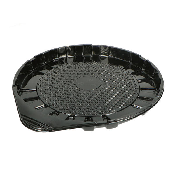 Bodems PET rond zwart ø 260x23 mm