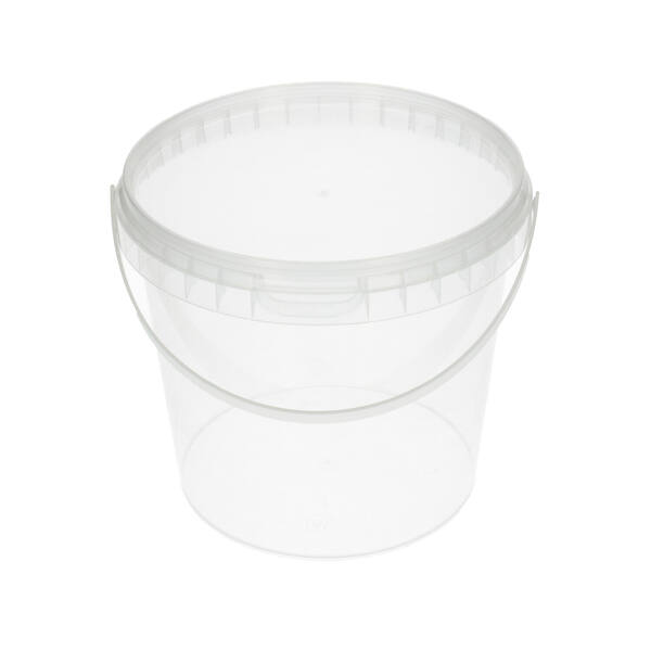 Bakken en deksel PP met temper evident sluiting ø 133 mm 1.000 ml