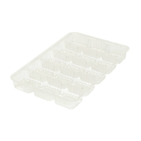 Interieur APET 15-vaks '15 vaksinterieur cremekoek' 250 mµ 185x120x20 mm
