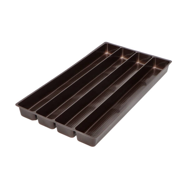 Interieur 4-vaks bruin 157x291 mm vakbreedte 39 mm