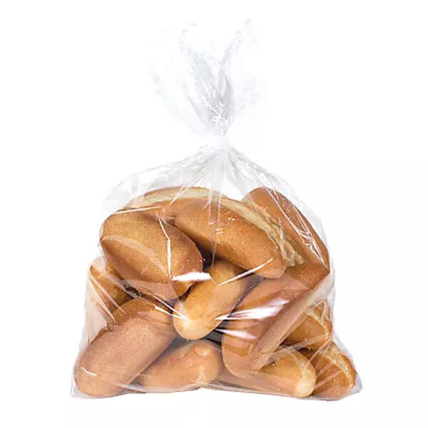 Knoopzakken hemd (met gaatjes) 'harde bollen' 30 mµ 240x450+40 mm