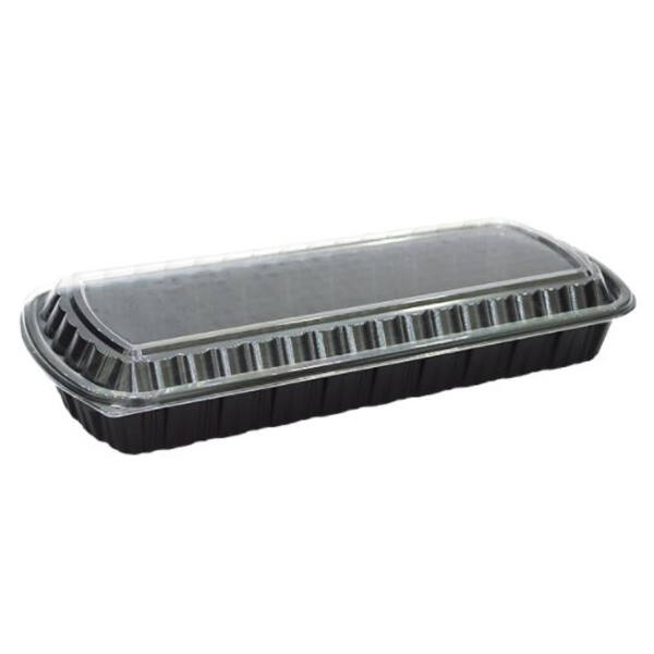 Ribtray lang met deksel