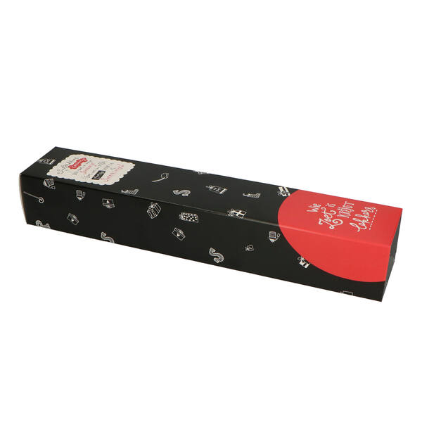 Staafdozen 'Timeless Sint' zwart 320x50x60 mm
