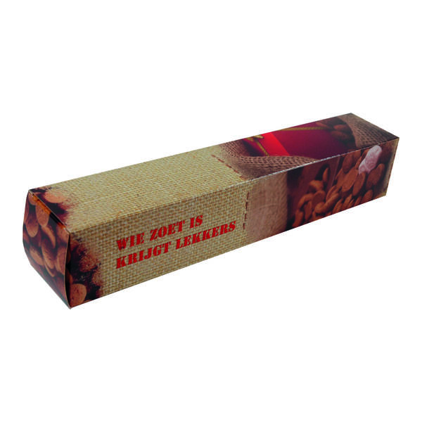 Staafdozen 'Wie zoet is krijgt lekkers' 320x60x60 mm