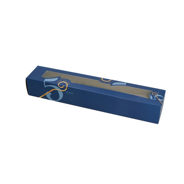 Staafkokers Sint 'Staf 5 blue' met venster (BV) 320x60x50 mm autolock en klepsluiting