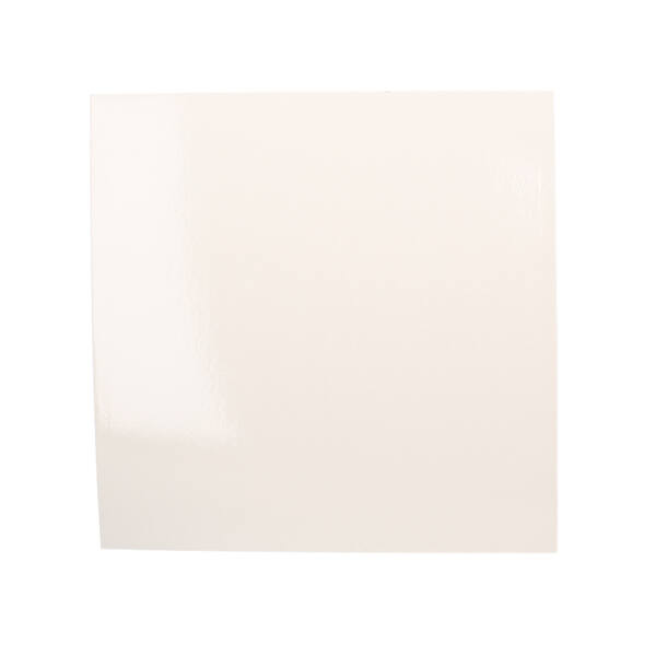 Taartkartons wit gelamineerd 257x257 mm dikte 1 mm