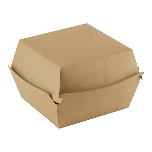 Hamburgerbox FSC kraft 120x120x100 mm