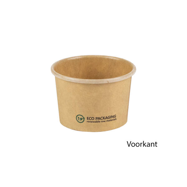 Sausbeker FSC PLA kraft 1,5 oz/45 ml ø 61 mm