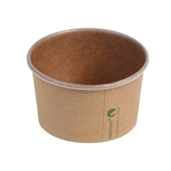 Foodcontainer FSC PLA kraft schenkmaat 5 oz/150 ml ø 85 mm x 51 mm hoog