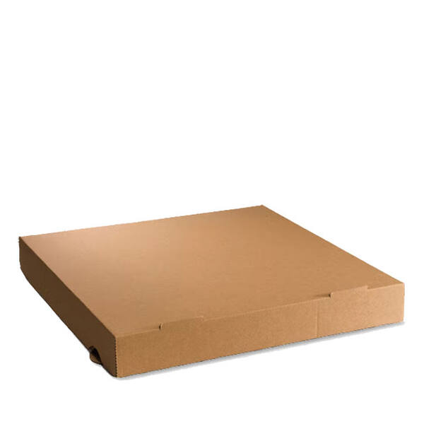 Pizzadoos kraft blanco 260x260x40 mm