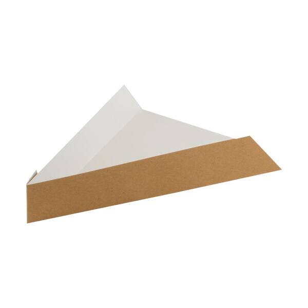Pizzapunthouder kraft 210x165x35 mm