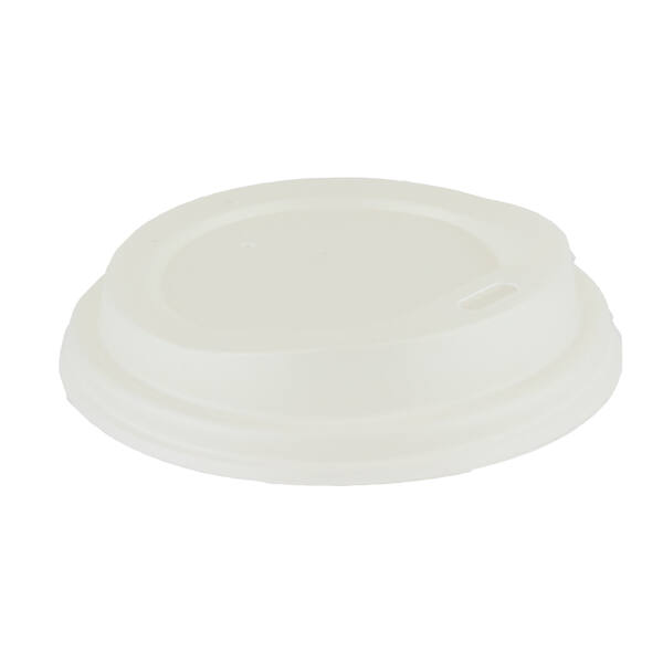 Deksels CPLA wit ø 80 mm voor 8 oz