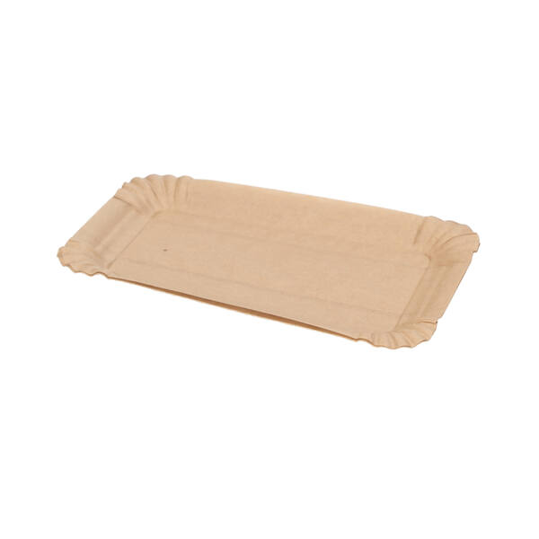 Schaaltjes gevoerd bruin 100x160 mm