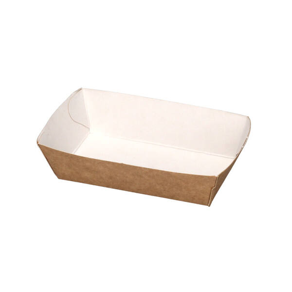 Snackbakjes kraft 120x70x35 mm