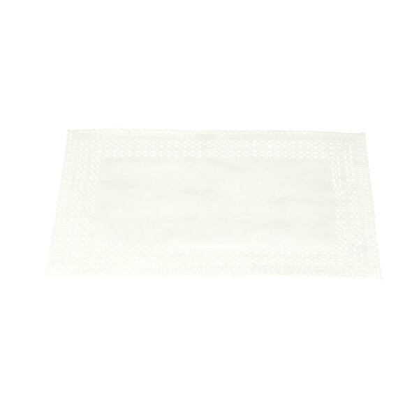 Taartranden recht 'Bruid' geparaffineerd papier 160x260 mm