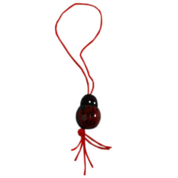 Decoratie lieveheersbeestje op hanger